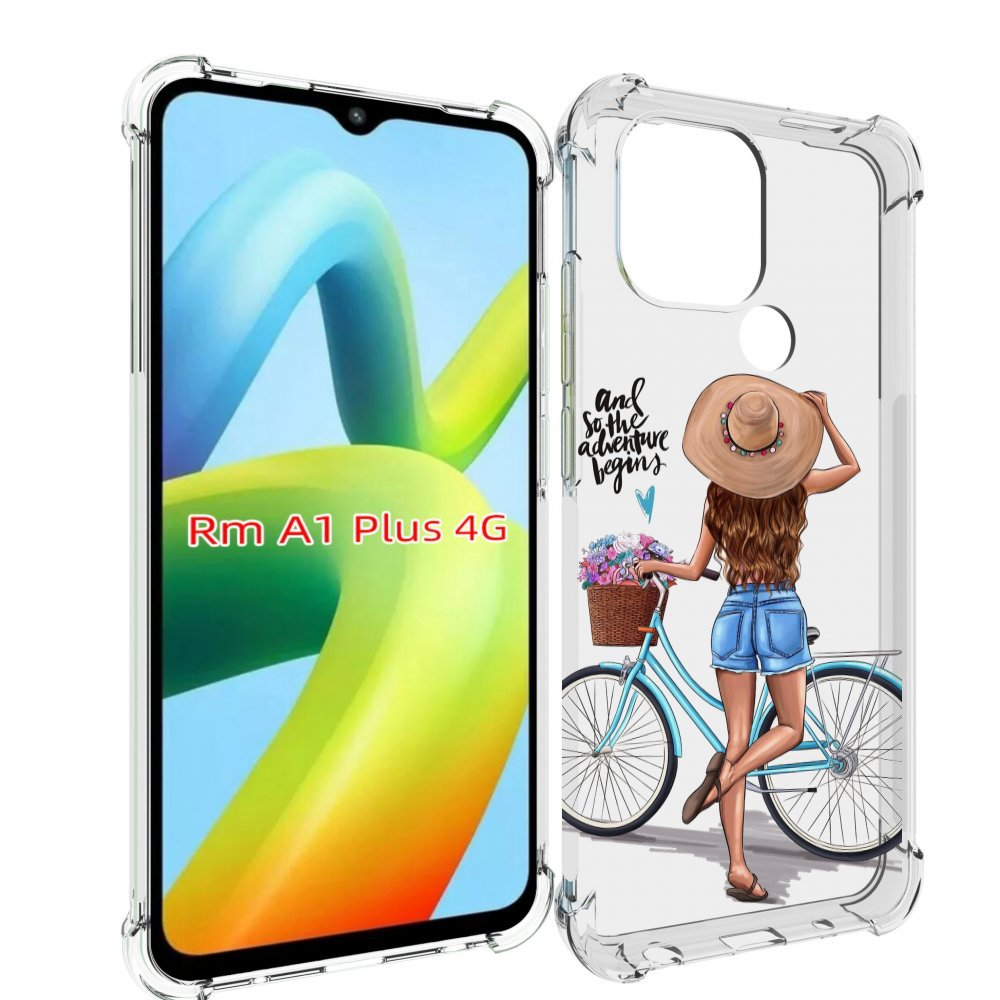 

Чехол MyPads Adventure женский для Xiaomi Redmi A1 Plus +, Прозрачный, Tocco