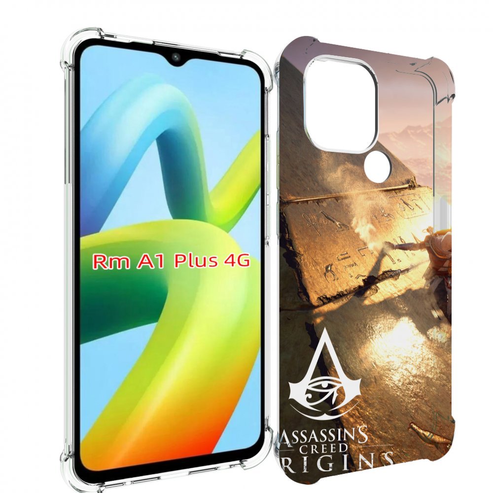 

Чехол MyPads Assassin's Creed Origins для Xiaomi Redmi A1 Plus +, Прозрачный, Tocco