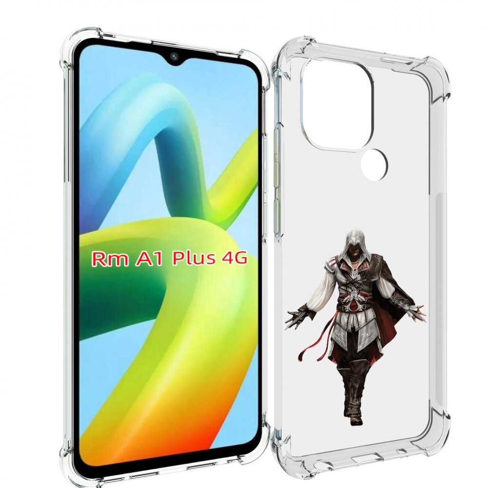 

Чехол MyPads Assassin's-Creed мужской для Xiaomi Redmi A1 Plus +, Прозрачный, Tocco