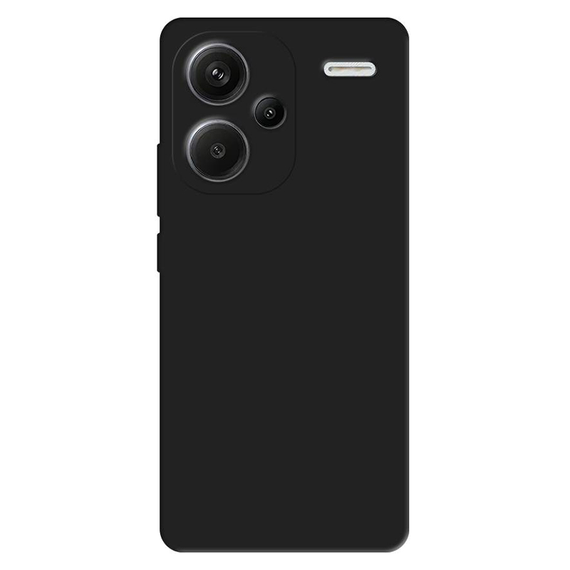

Чехол силиконовый для Xiaomi Redmi Note 13 Pro+, good quality, с защитой камеры, X-case, Черный