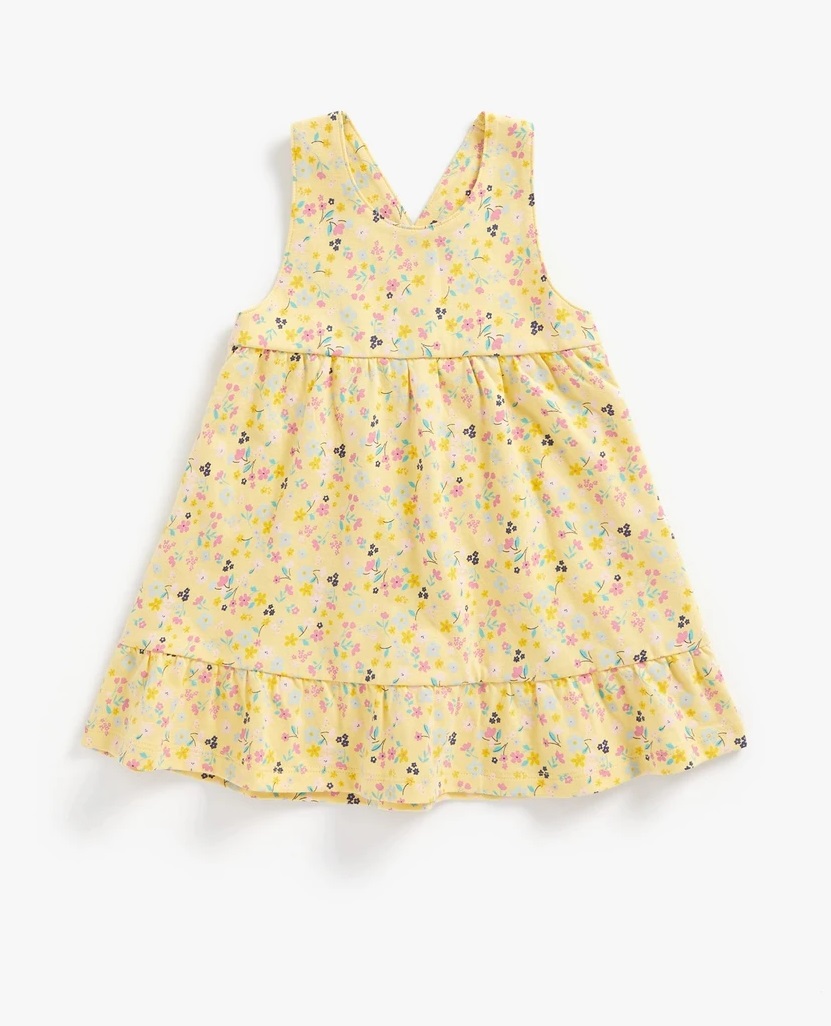 Платье детское Mothercare MC-BC515, желтый, 110