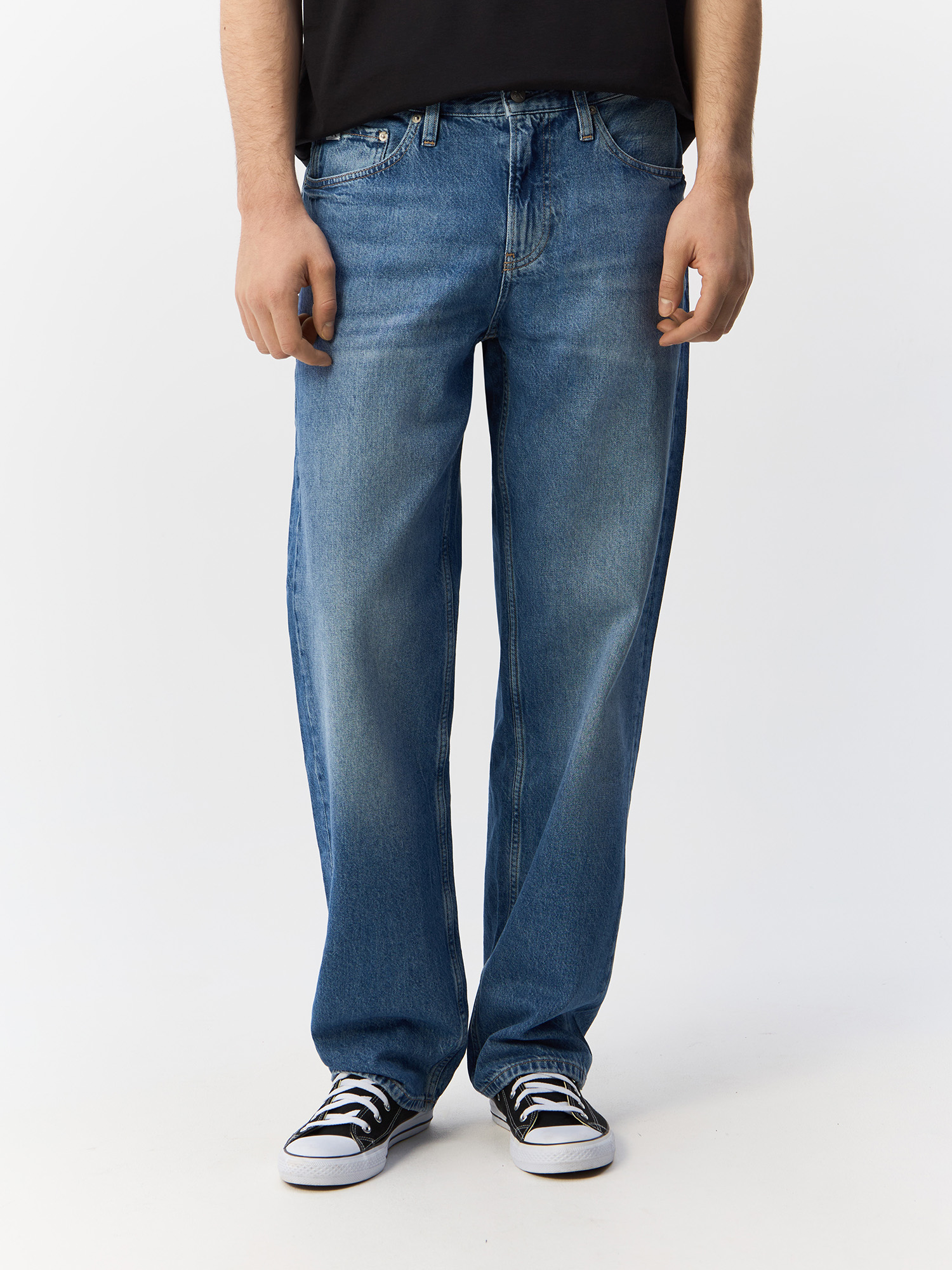 

Джинсы мужские Calvin Klein J30J325937 синие 34, Синий, J30J325937