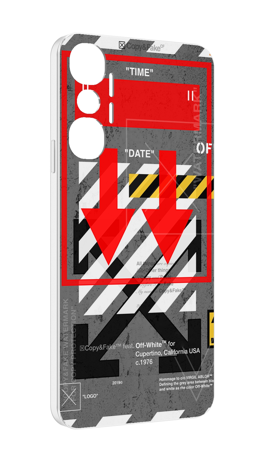 

Чехол MyPads знаки-логотипы для Infinix Hot 20 4G, Прозрачный, Tocco