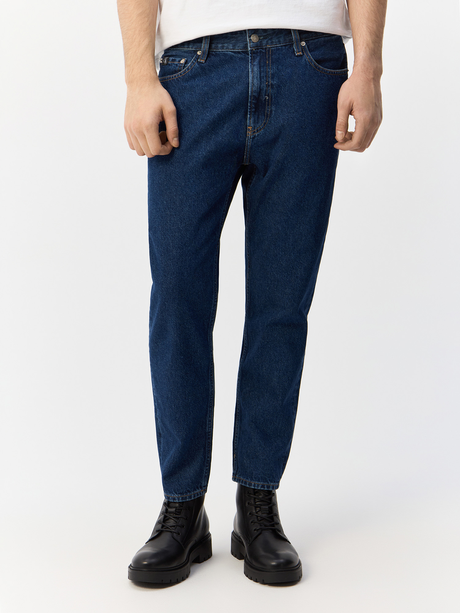 

Джинсы мужские Calvin Klein J30J325883 синие 28, Синий, J30J325883