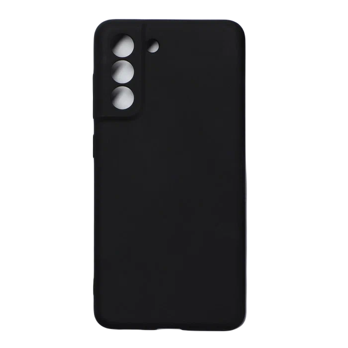 

Чехол Innovation, для Samsung Galaxy S21 FE, силиконовый, матовый, черный