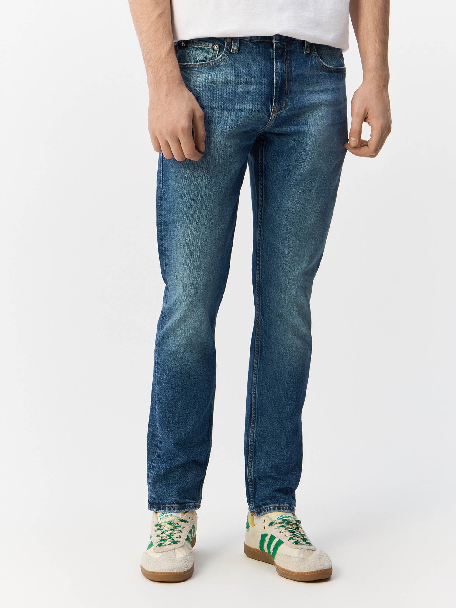 

Джинсы мужские Calvin Klein J30J325734 синие 32/32, Синий, J30J325734