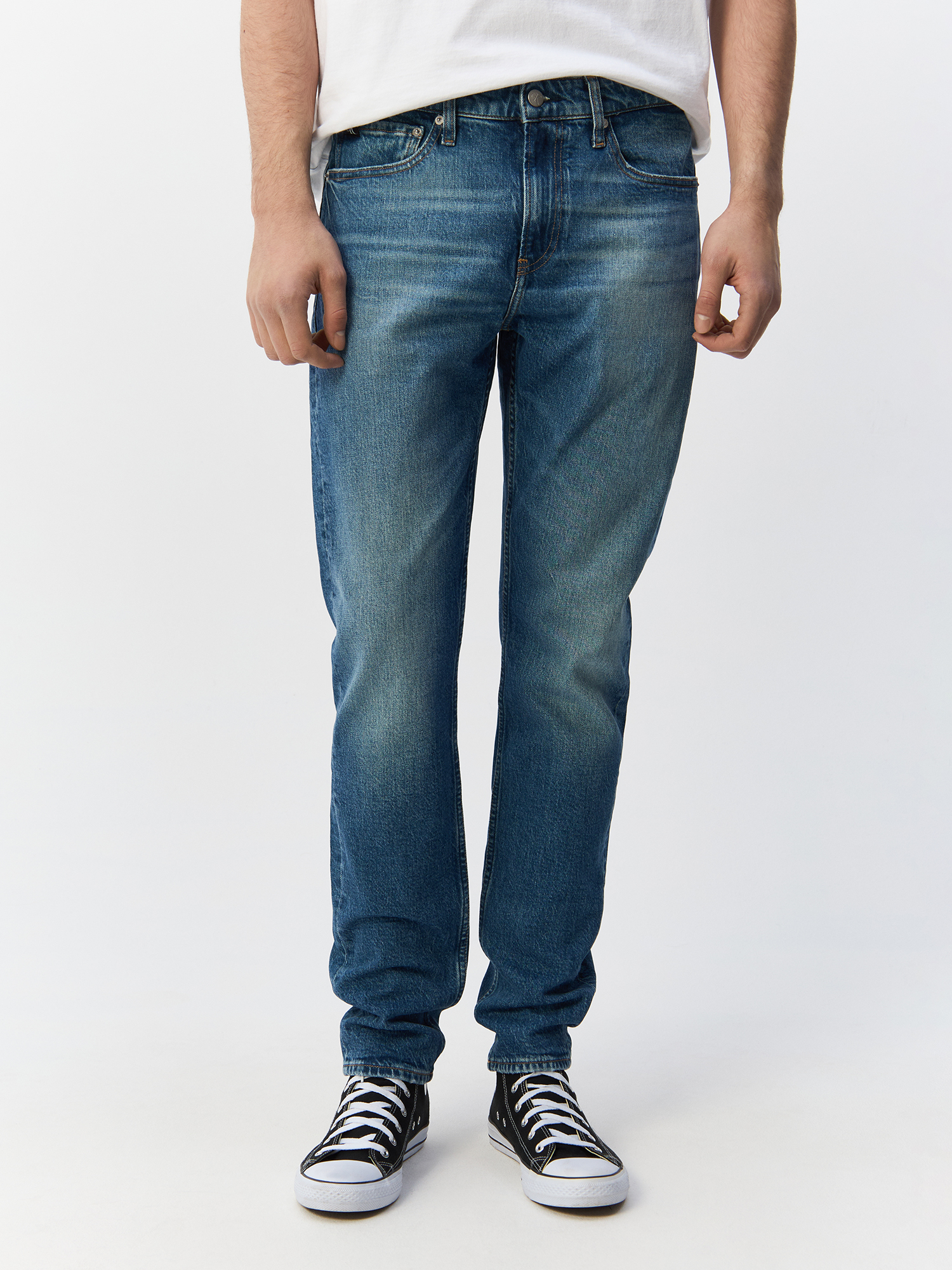 

Джинсы мужские Calvin Klein J30J326789 голубые 32/32, Голубой, J30J326789
