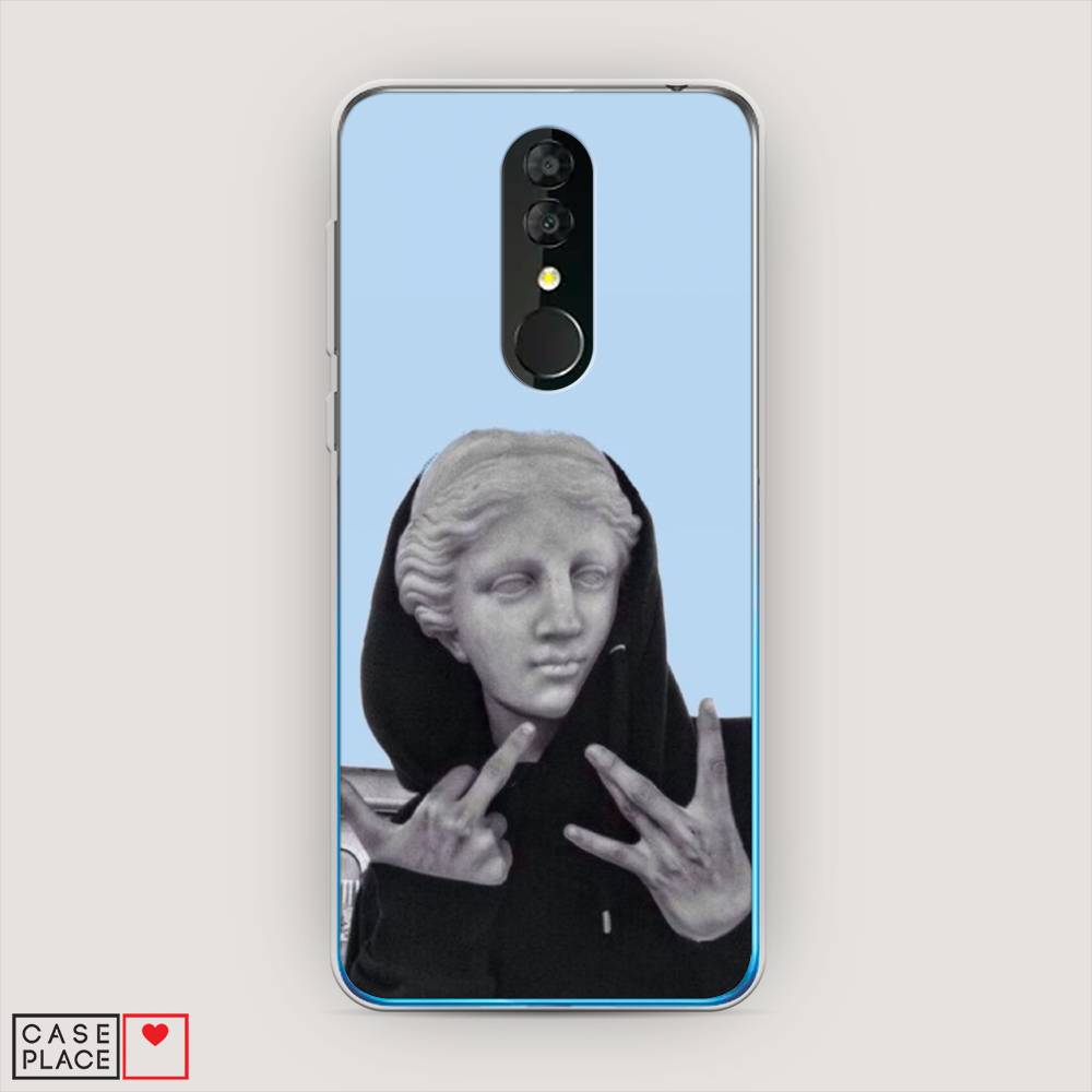 

Чехол Awog на Alcatel 3 5053Y (2019) / Алкатель 3 5053Y (2019) "SWAG статуя", Разноцветный, 170550-9