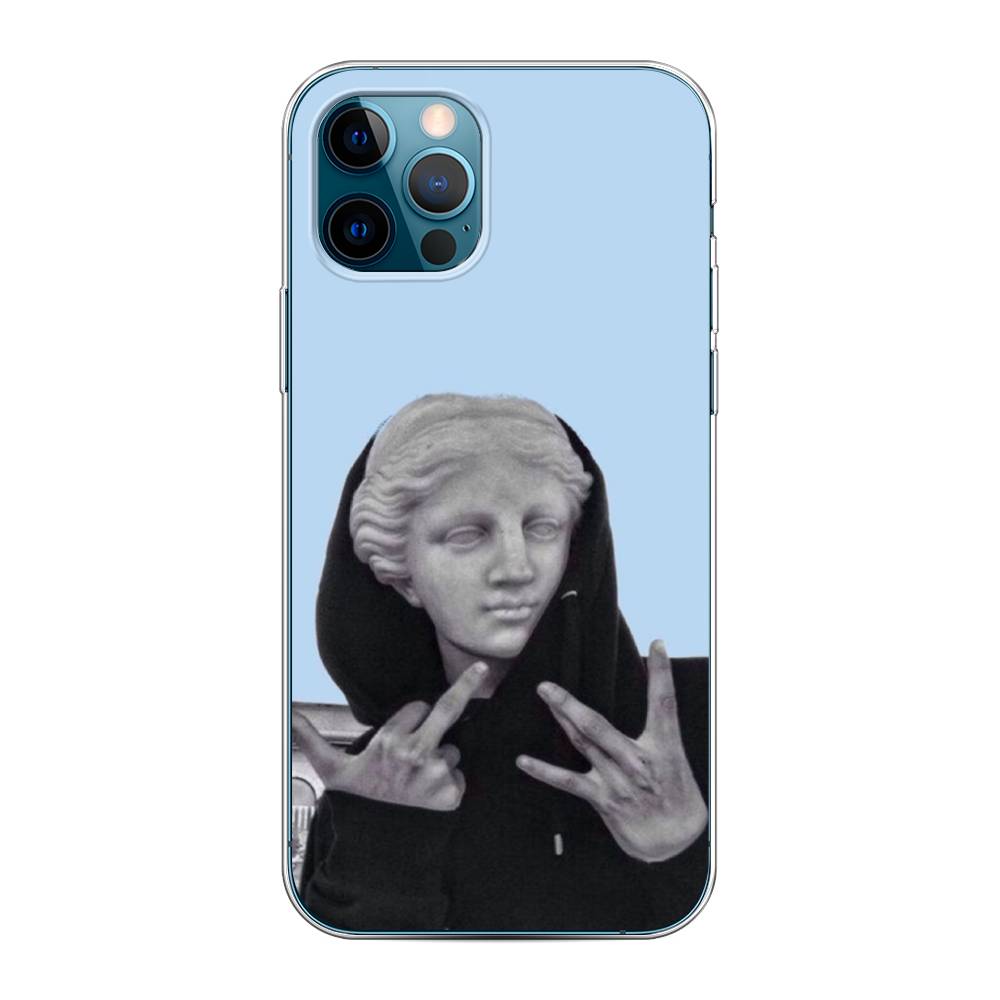 

Чехол Awog на Apple iPhone 12 Pro / Айфон 12 Pro "SWAG статуя", Разноцветный, 12850-9