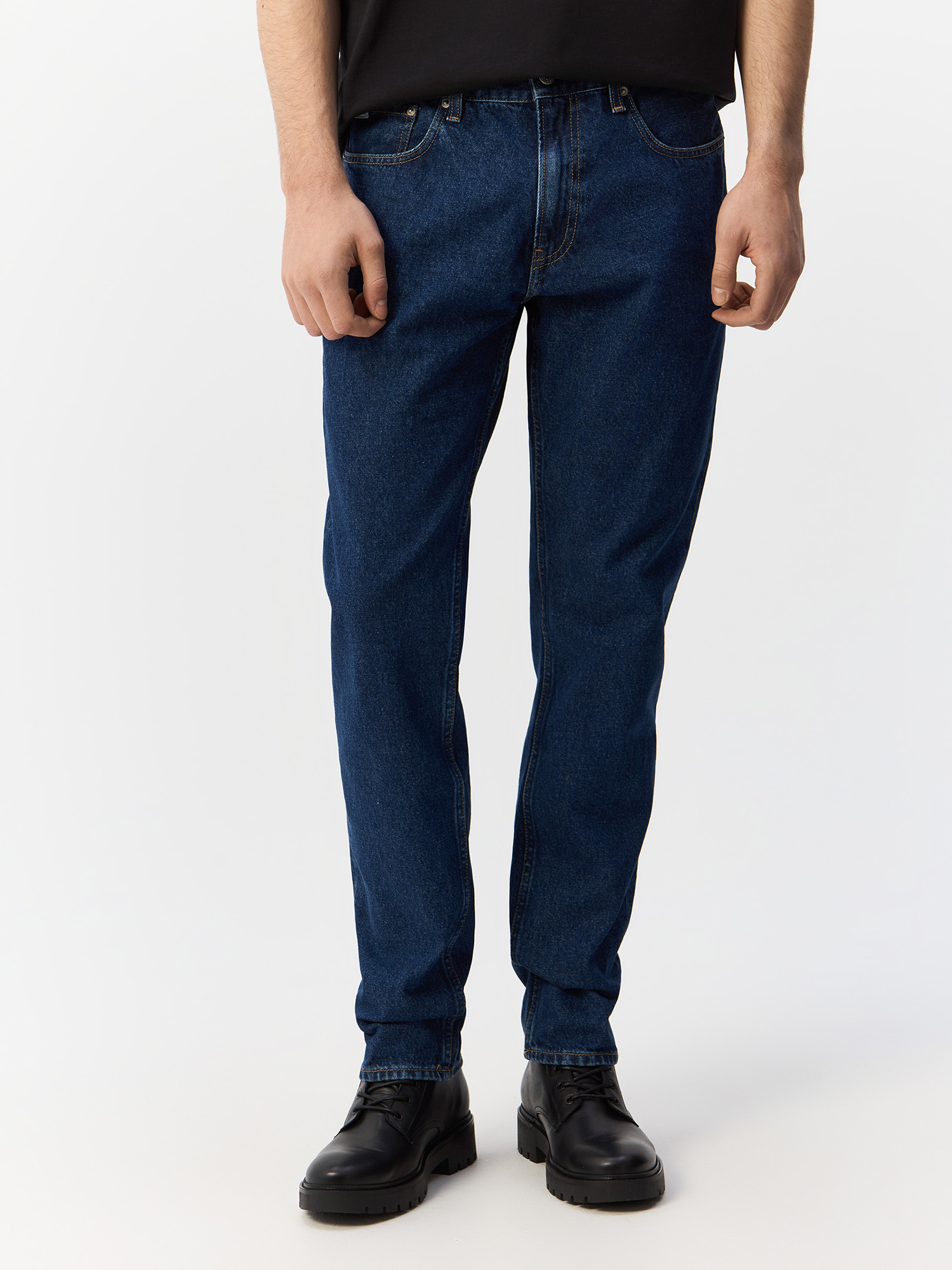 

Джинсы мужские Calvin Klein J30J325891 синие 34/34, Синий, J30J325891
