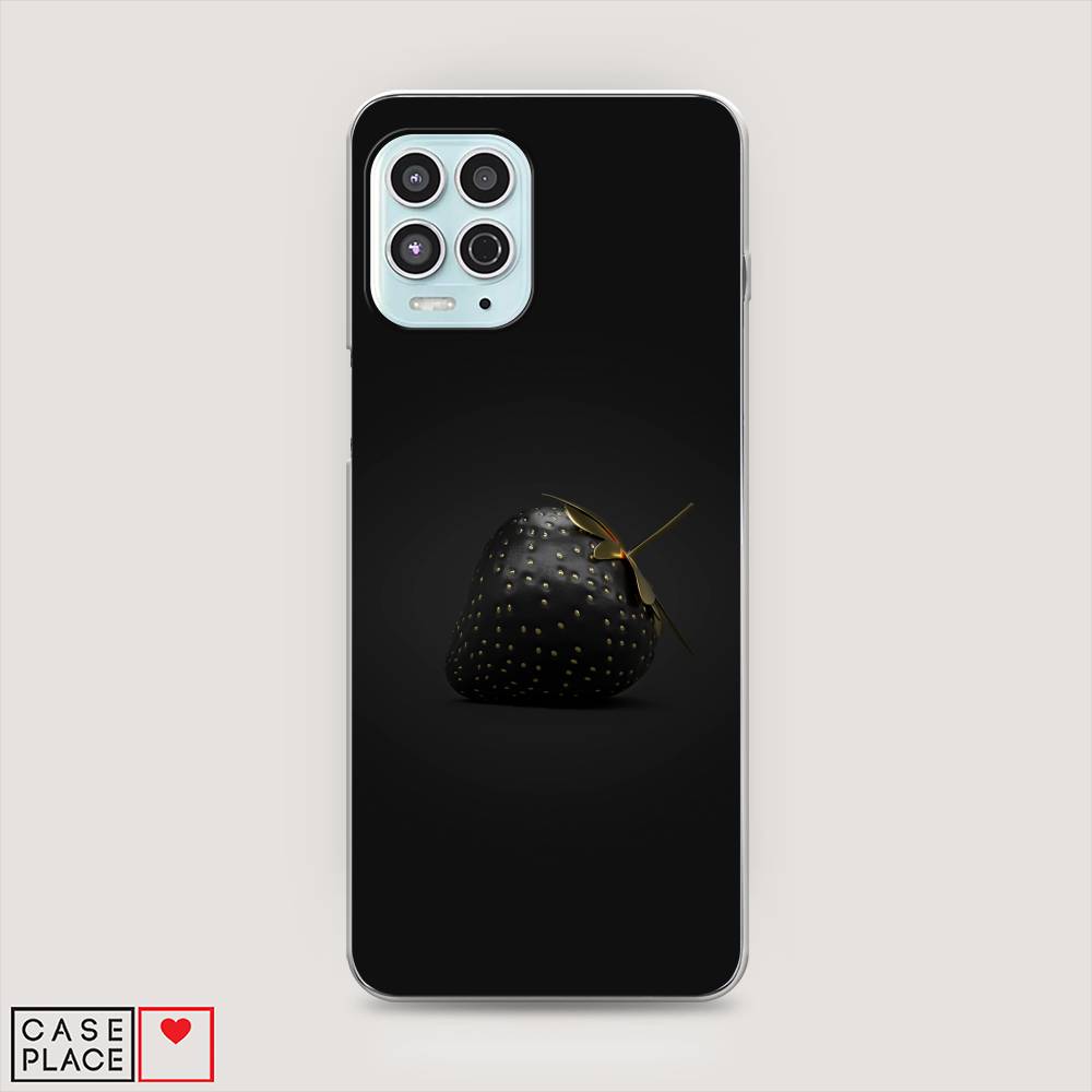 

Чехол Awog на Motorola Moto G100 "Черная клубника", Разноцветный, 241650-10
