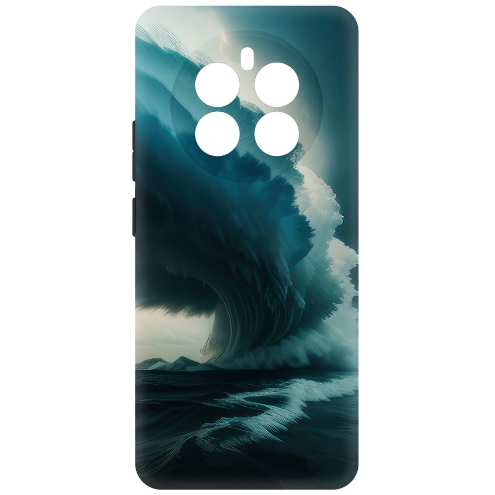 

Чехол-накладка Krutoff Soft Case Торнадо для Realme 12+ 5G черный