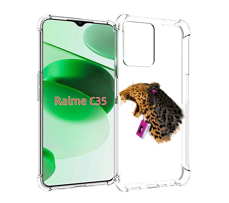 

Чехол MyPads MP3 для Realme C35 / Narzo 50A Prime, Прозрачный, Tocco