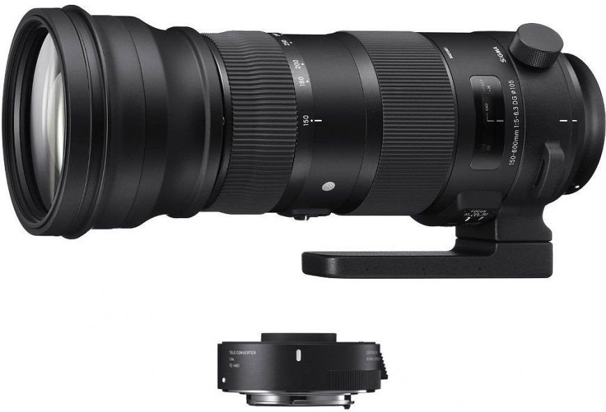 

Объектив Sigma AF 150-600mm |Sports NIKON + телеконвертер TC-1401