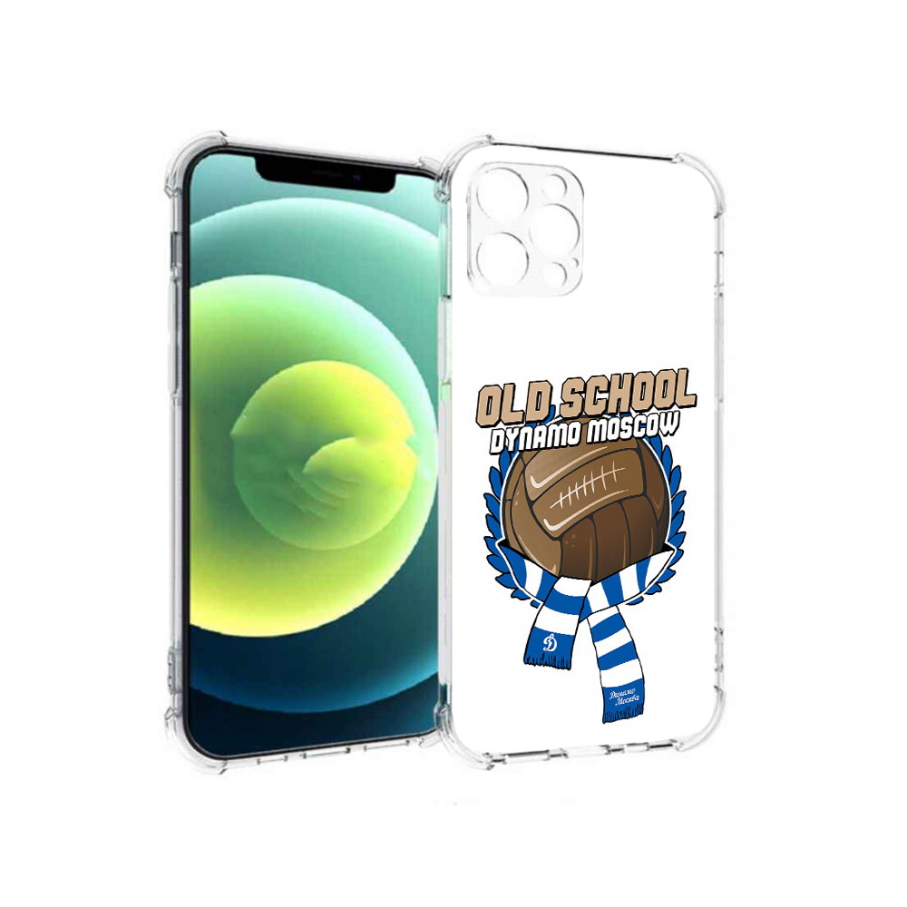 

Чехол MyPads Tocco для Apple iPhone 12 Pro ФК Динамо олд скул (PT157529.613.176), Прозрачный, Tocco