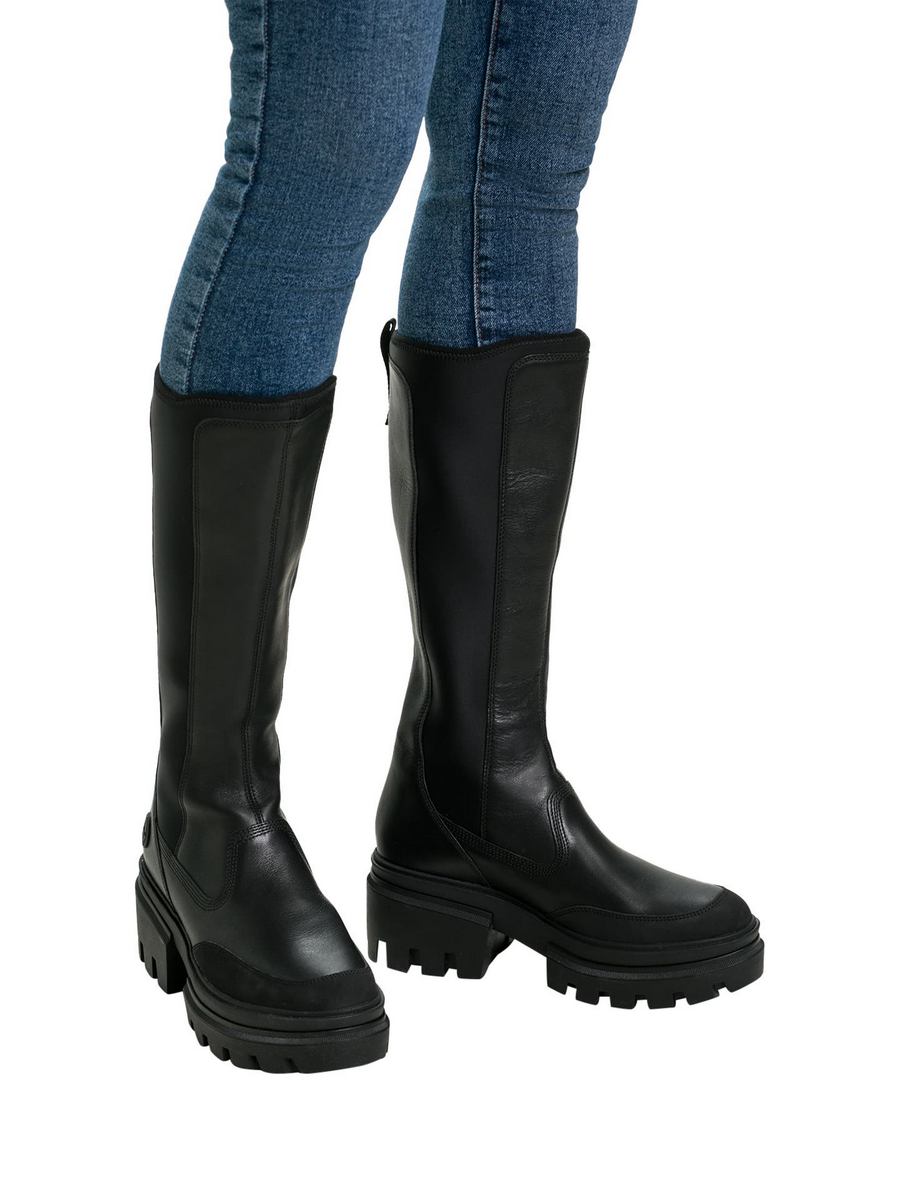 

Сапоги женские Timberland 001423077 черные 38.5 EU, Черный, 001423077