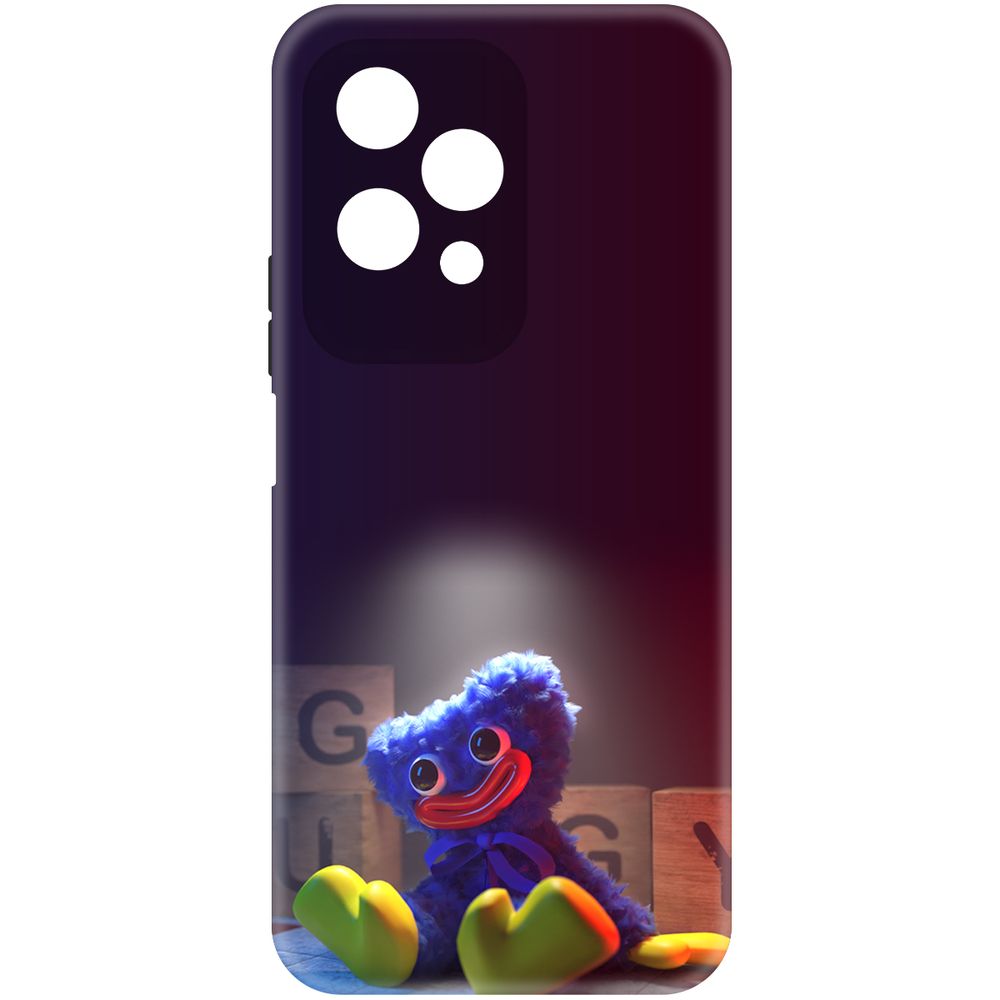

Чехол-накладка Krutoff Soft Case Хаги Ваги игрушка для Honor 200 Lite черный