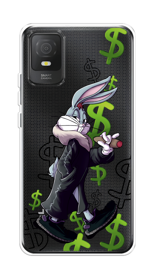 

Чехол на TCL 403 "Rich Bugs Bunny", Зеленый;черный;голубой, 291650-6