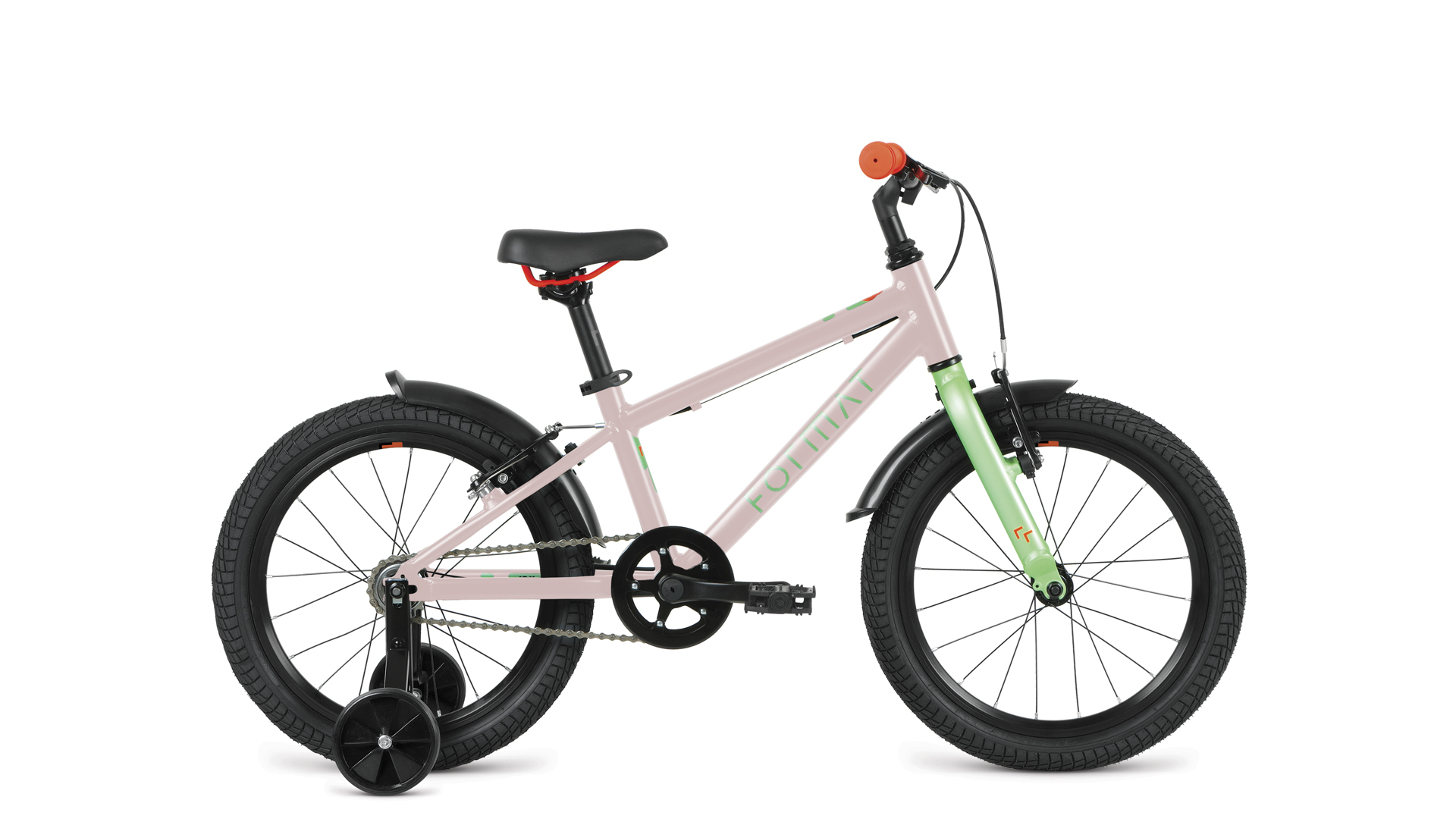 Детский велосипед Format Kids 18 розовый 2022 RBK22FM18520