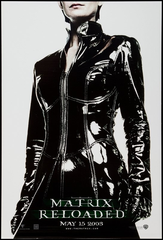 

Постер к фильму "Матрица: Перезагрузка" (The Matrix Reloaded) Оригинальный 68,6x101,6 см