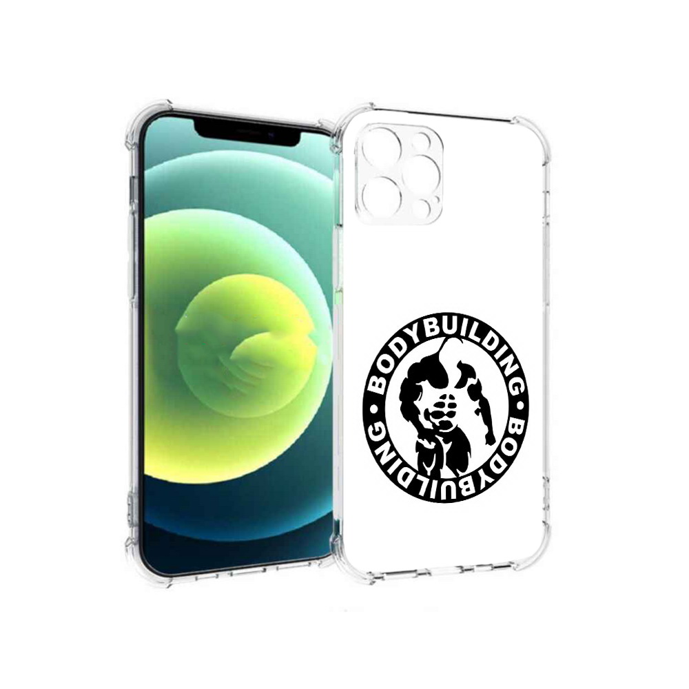 

Чехол MyPads Tocco для Apple iPhone 12 Pro бодибилдинг (PT157529.613.240), Прозрачный, Tocco