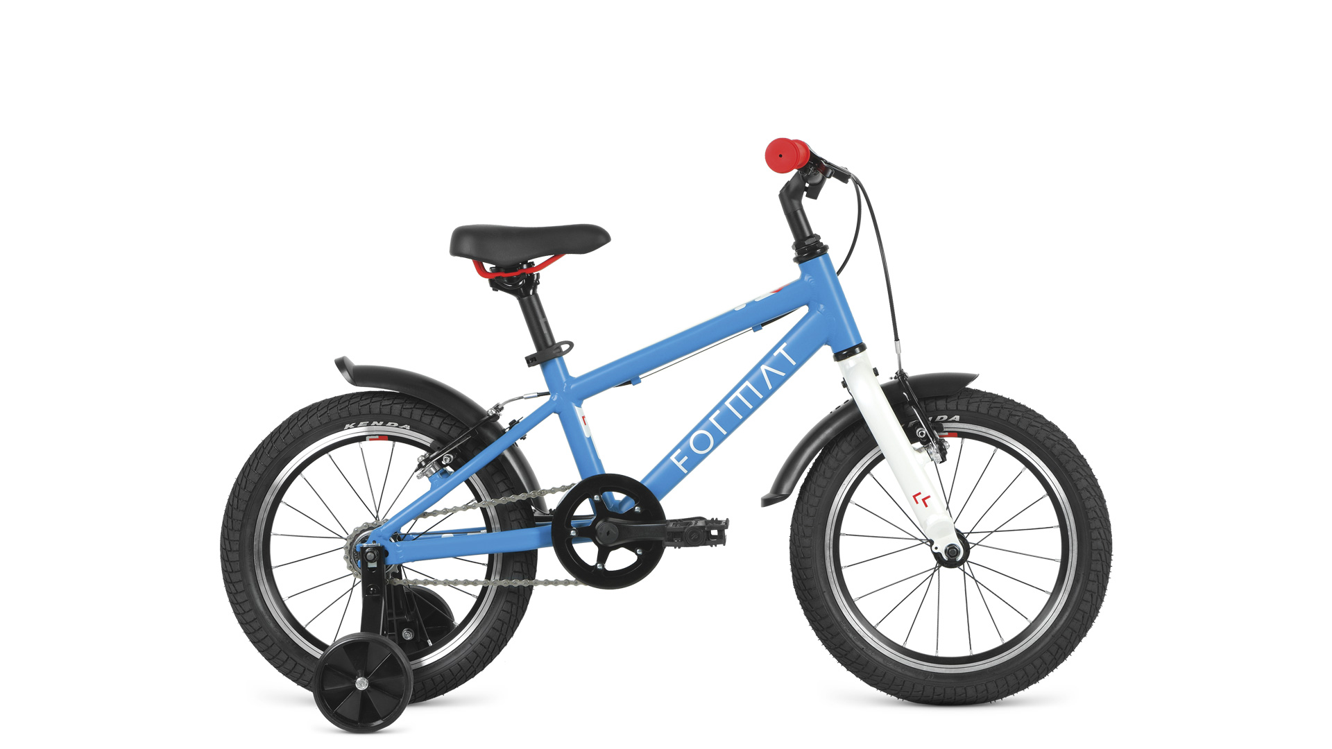Детский велосипед Format Kids 16 синий матовый 2022 RBK22FM16526 велосипед format kids 16 2022 красный