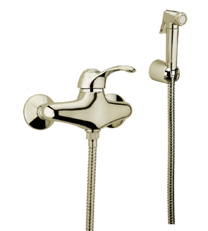 

Смеситель для душа Webert AURORA bronze AU870109065 с гигиенической лейкой 42370