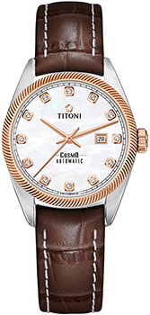 Женские наручные часы Titoni 818-SRG-ST-622