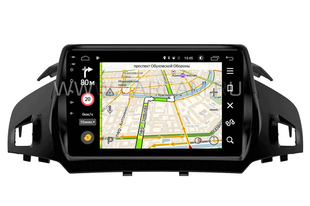 

Головное устройство CARCAM AV-9203 for Kuga (2013-2017) 9"