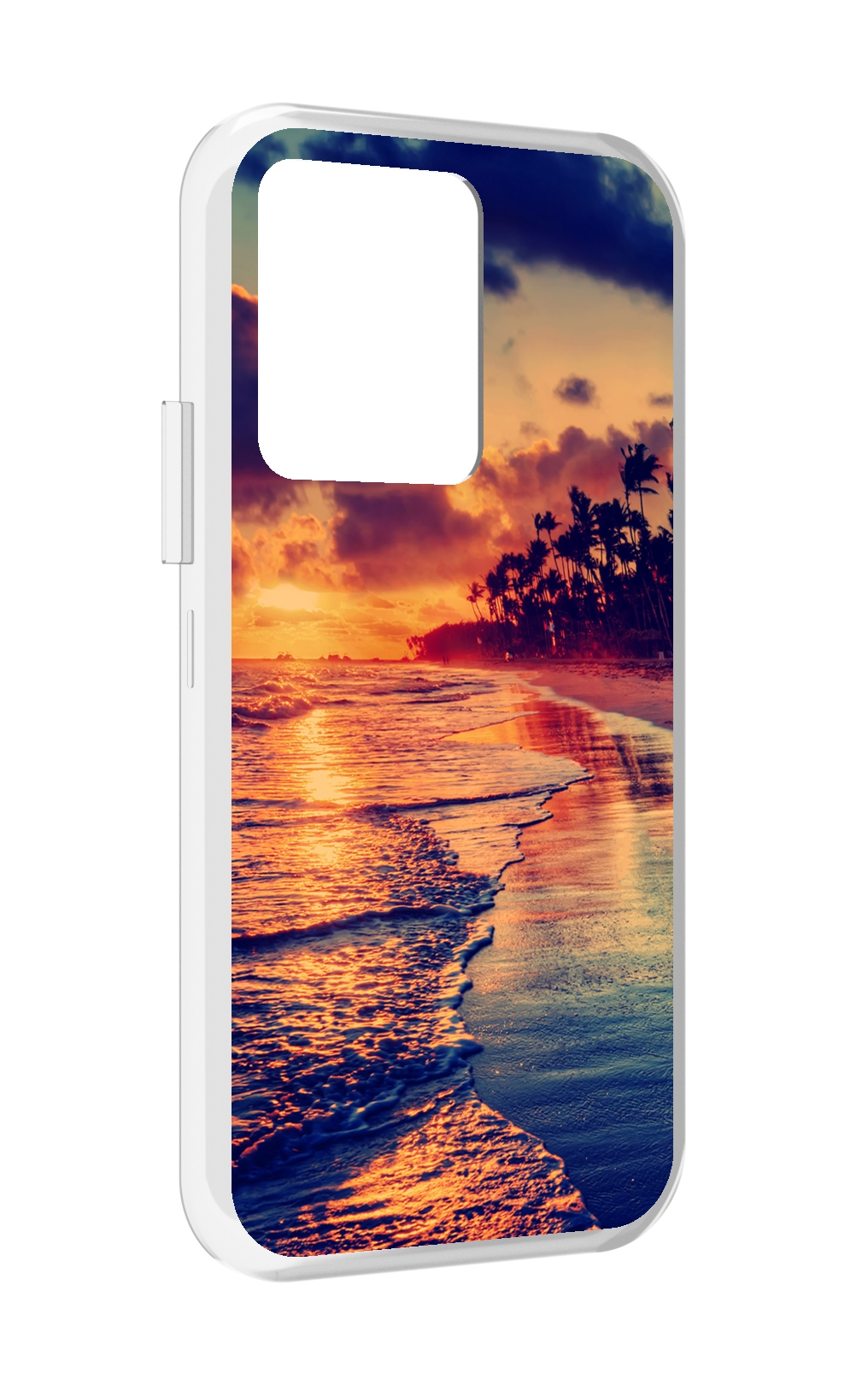 

Чехол MyPads Берег для Vivo iQOO 10, Прозрачный, Tocco