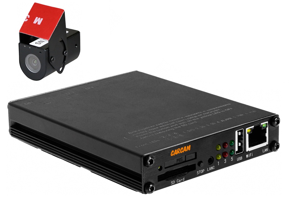 

Комплект онлайн мониторинга CARCAM QUADRO KIT 1