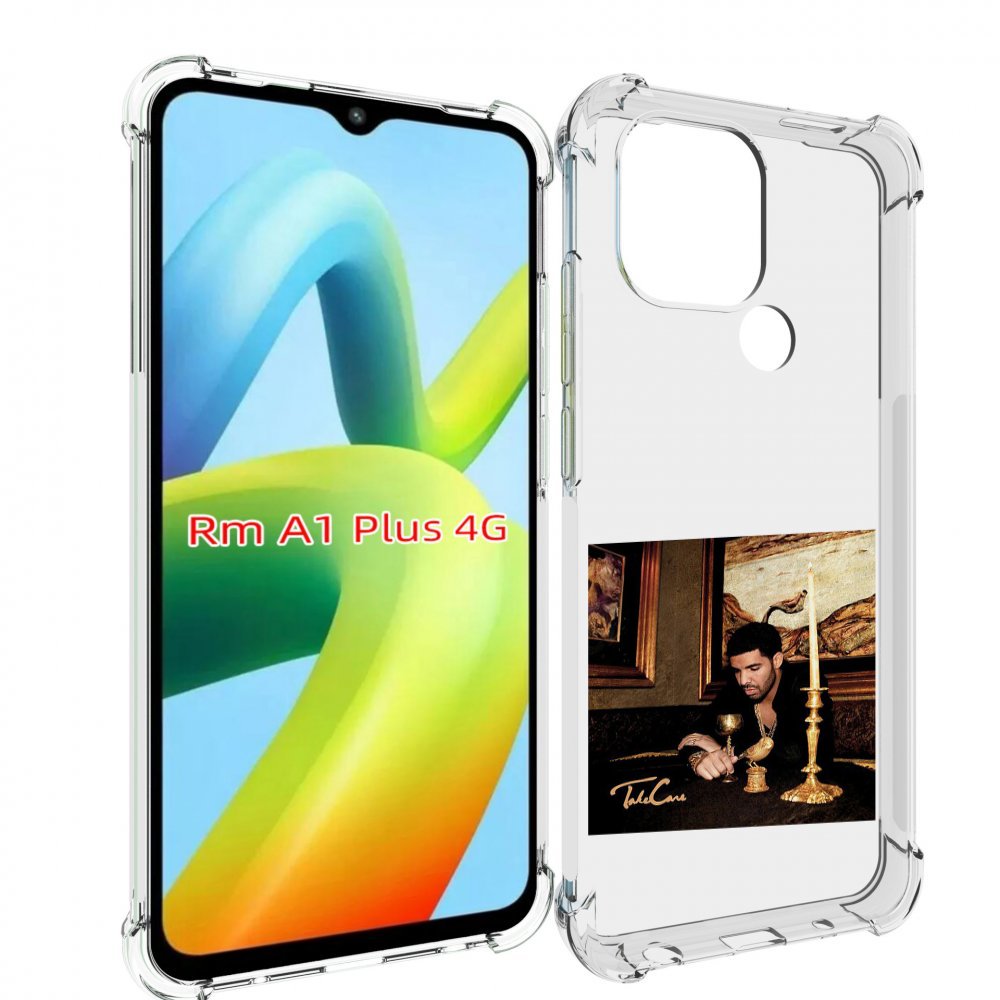

Чехол MyPads Drake - Take Care для Xiaomi Redmi A1 Plus +, Прозрачный, Tocco
