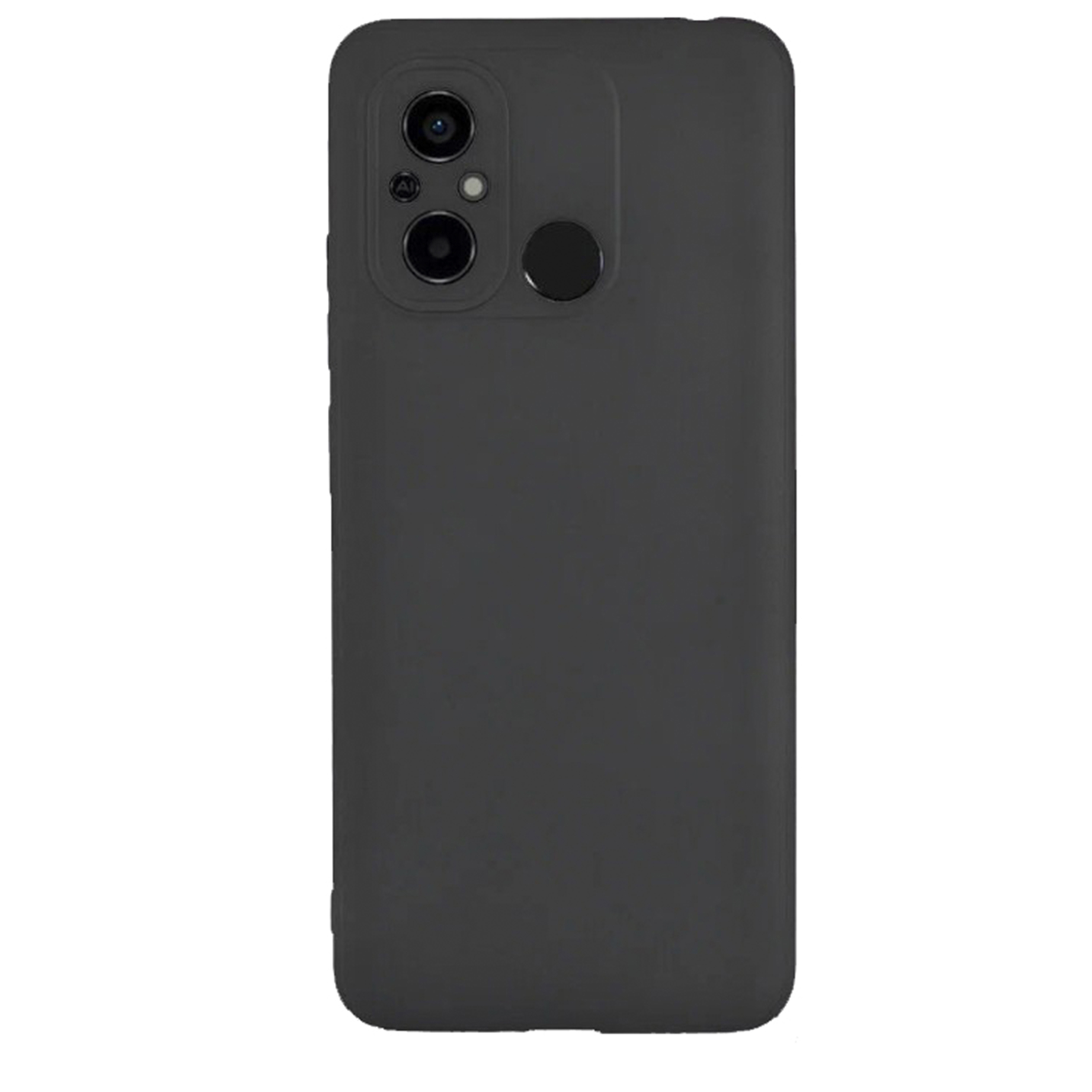 

Чехол силиконовый для Xiaomi Redmi 12C (4G)/Redmi 11A, Poco C55, с защитой камеры, X-case, Черный