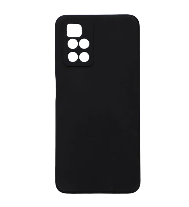 фото Чехол innovation, для xiaomi redmi 10, силиконовый, матовый, черный