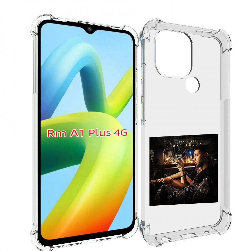 

Чехол MyPads Drake - You Only Live Once 2 для Xiaomi Redmi A1 Plus +, Прозрачный, Tocco