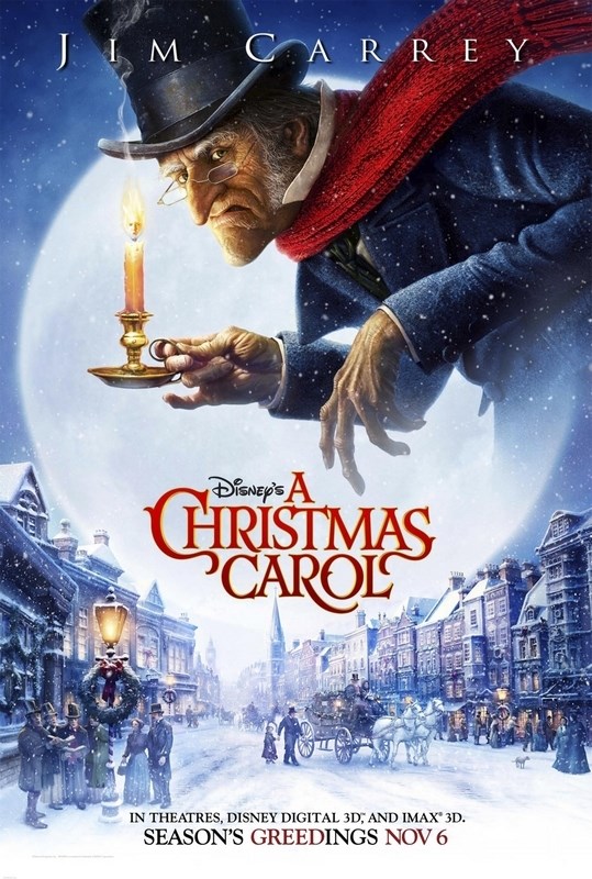 

Постер к мультфильму "Рождественская история" (A Christmas Carol) 50x70 см