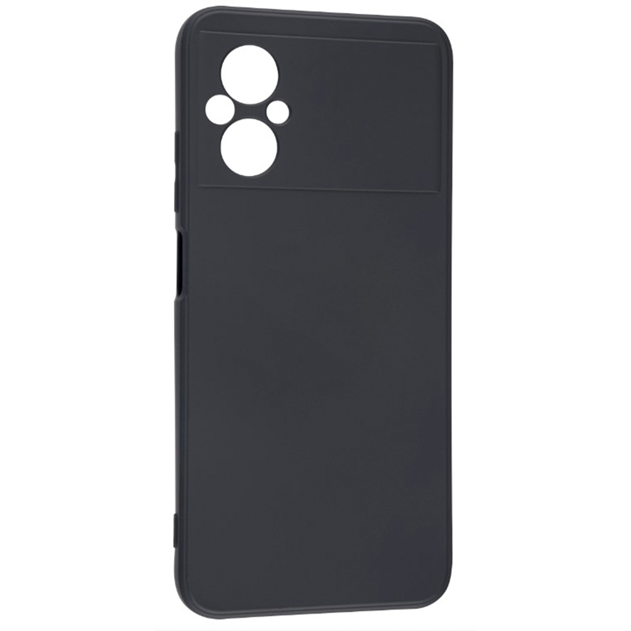 

Чехол силиконовый для Poco M5 (4G), с защитой камеры, X-case, черный