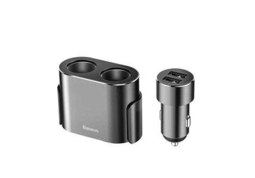 Baseus one to two cigarette lighter. Baseus one to two cigarette lighter