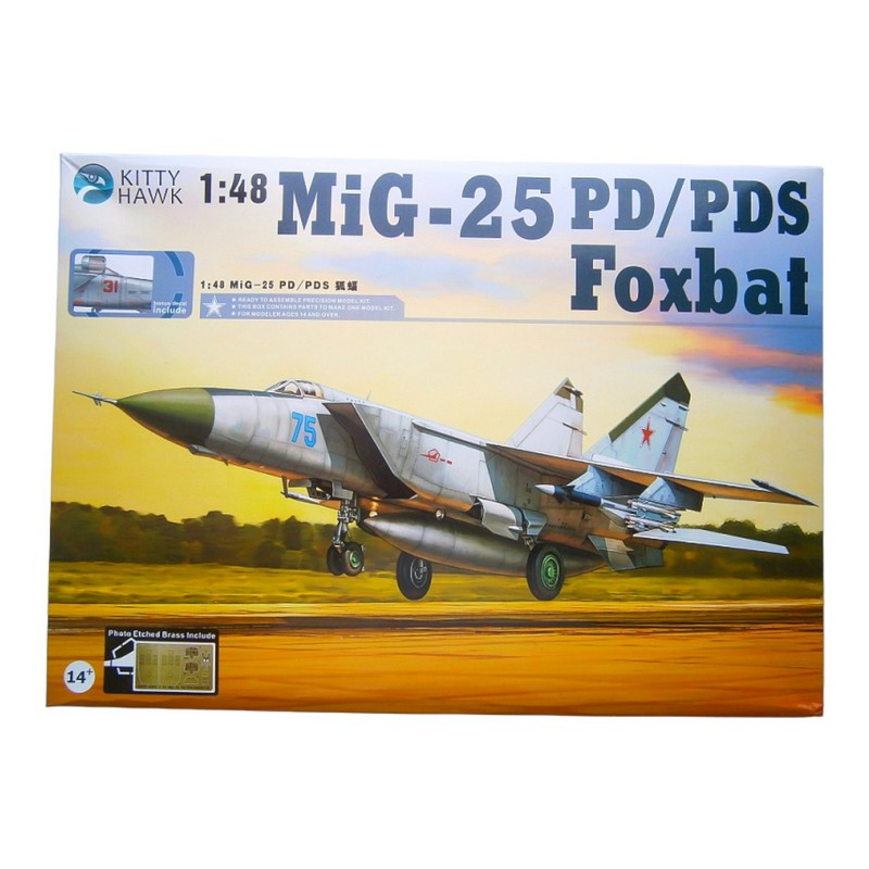 

KH80119 Истребитель-перехватчик MiG-25 PD/PDS Foxbat