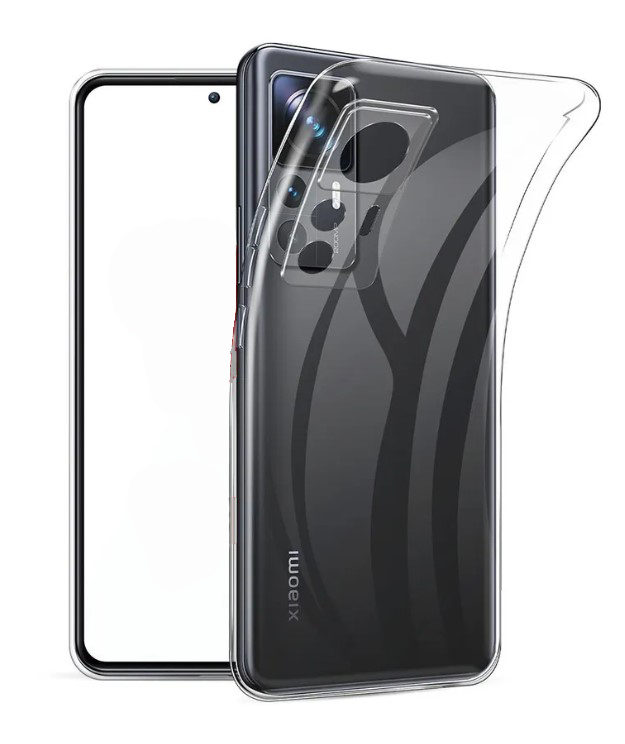 

Чехол силиконовый для Xiaomi 12T/12T Pro, c защитой камеры, микс, X-case, прозрачный