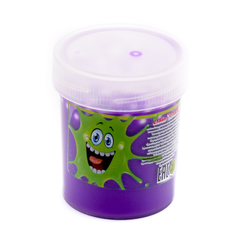 

Слайм Плюх фиолетовый с шариками 7218FITU 40g