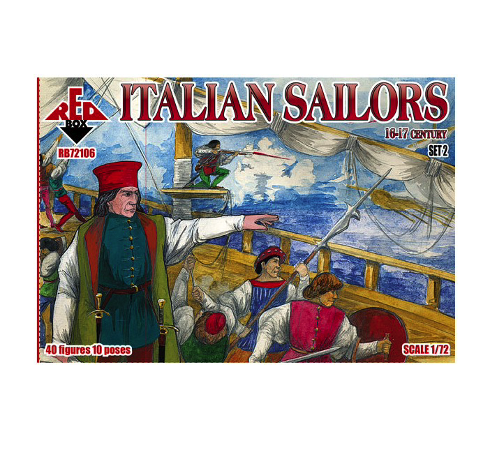 RB72106 Фигуры Italian Sailors  16-17 century. Set 2