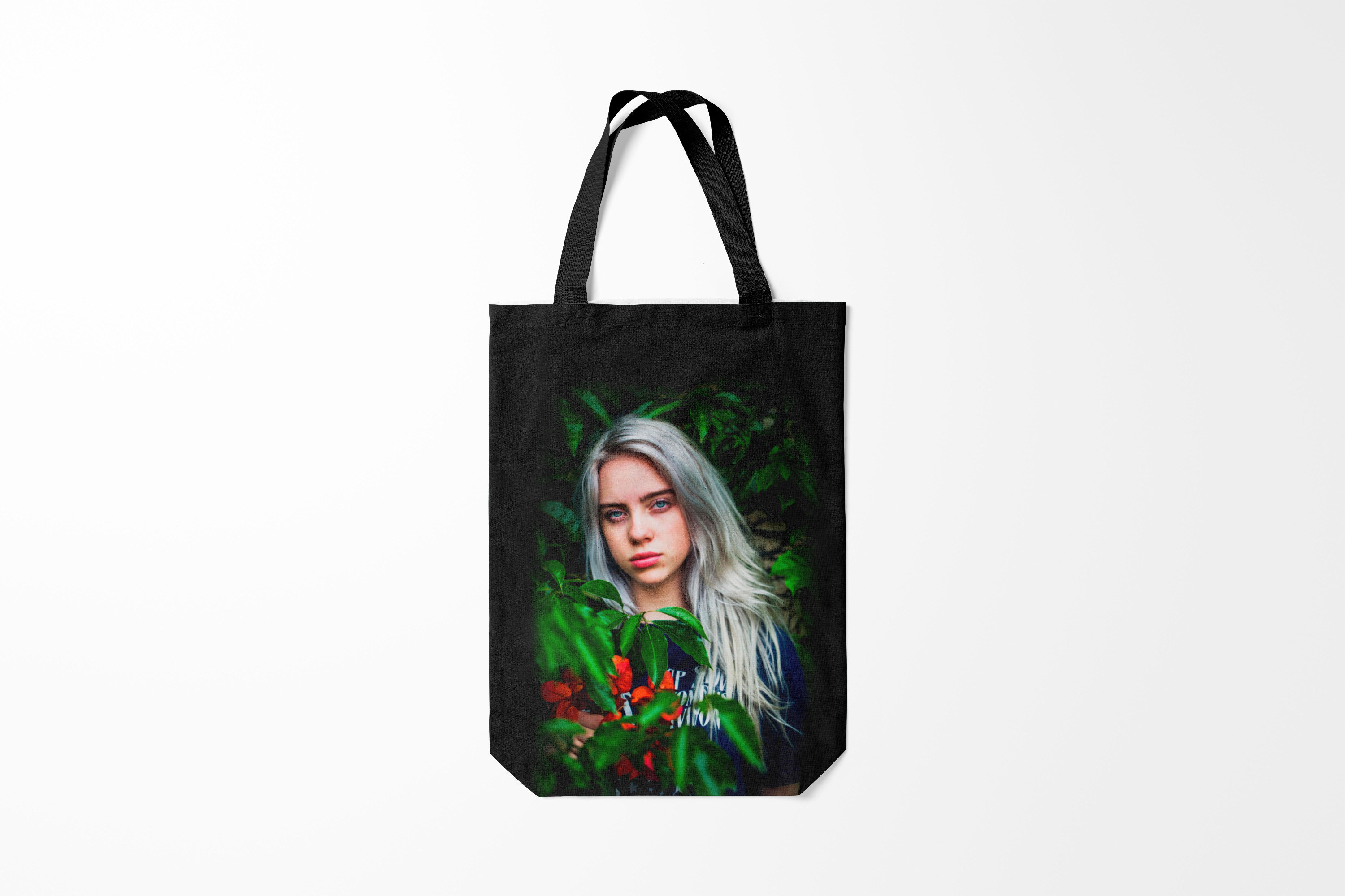 

Сумка шoппер унисекс Burnettie Billie Eilish, зеленый, Billie Eilish