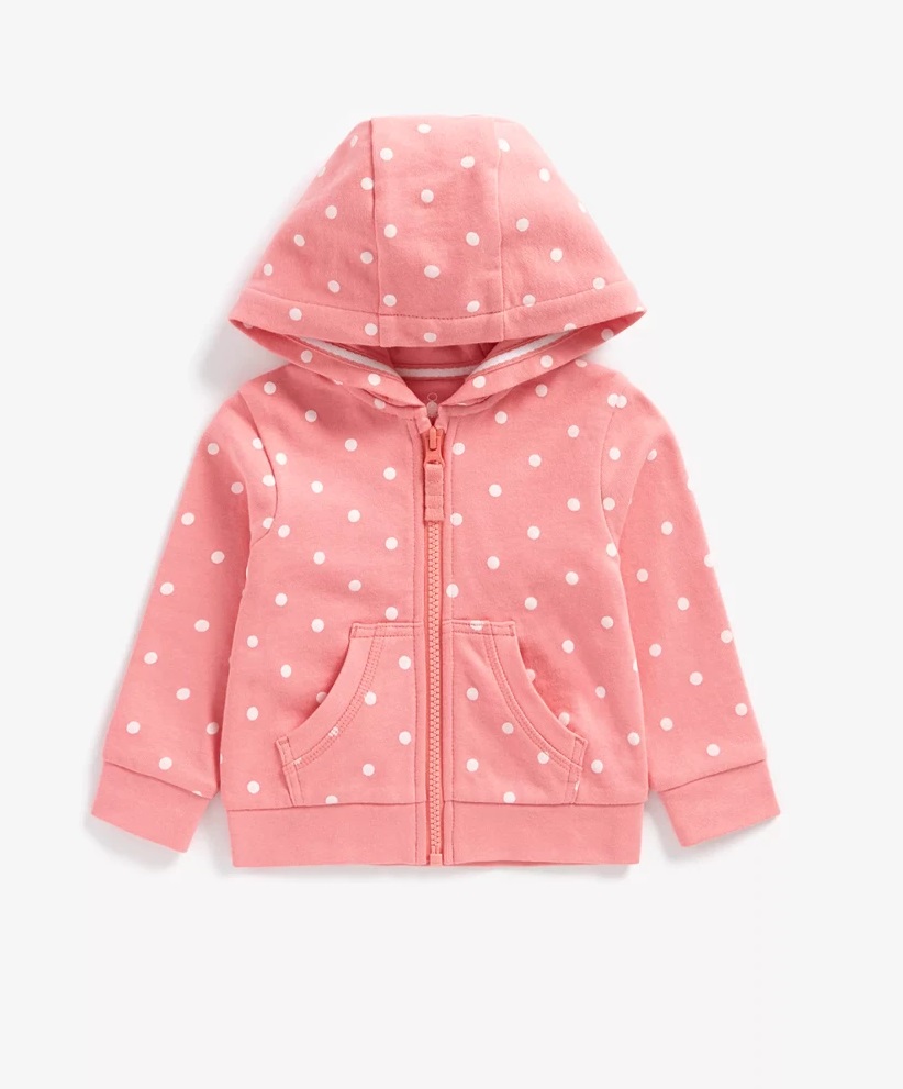 Толстовка детская Mothercare MC-BB147, розовый, 104