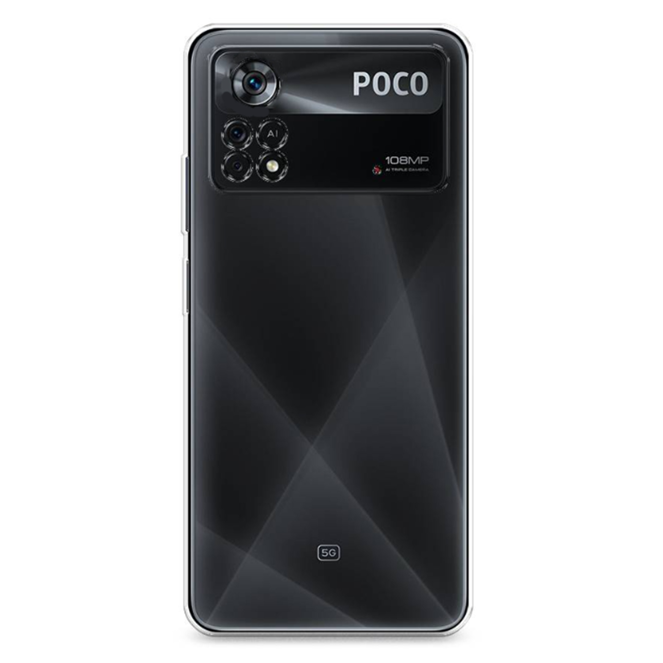 Чехол силиконовый для Poco X4 Pro (5G), X-case, прозрачный