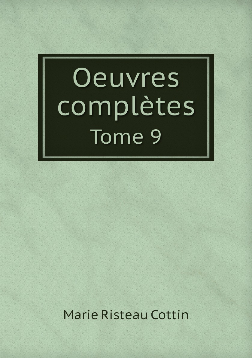 

Oeuvres completes