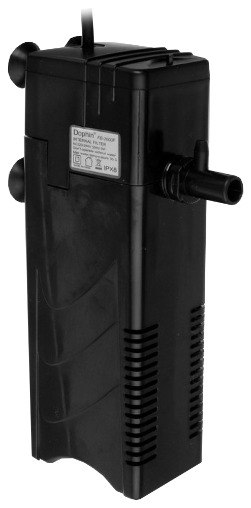 Внутренний фильтр DOPHIN FВ-3000F с дождиком, 7,2 Вт, 480 л/ч, для аквариумов до 100 л