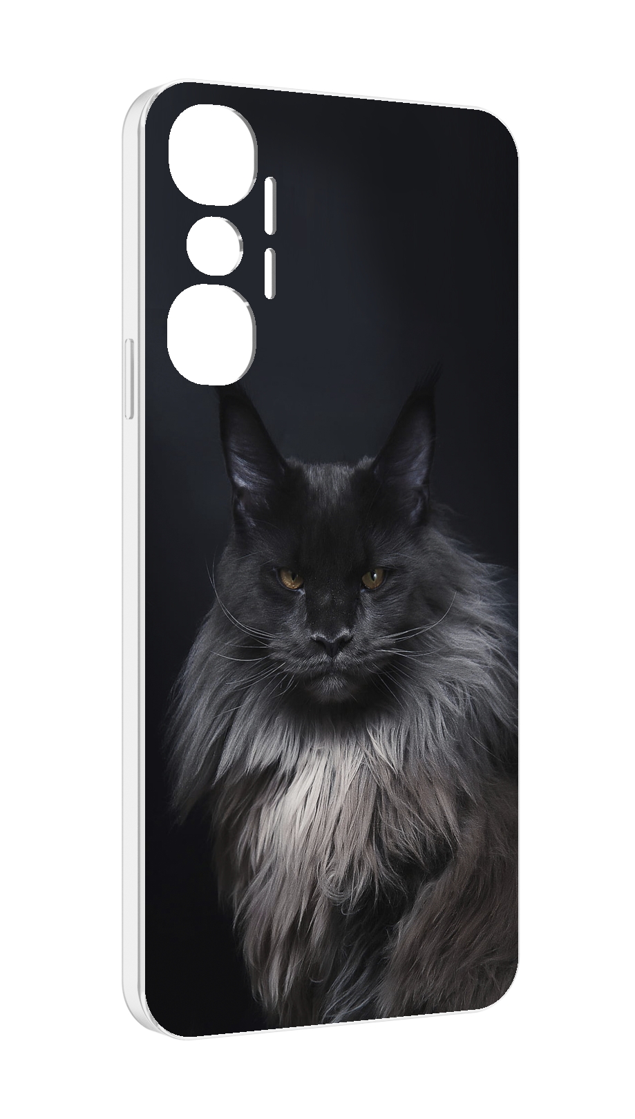 Чехол MyPads кошка меи?н кун 2 для Infinix Hot 20 4G