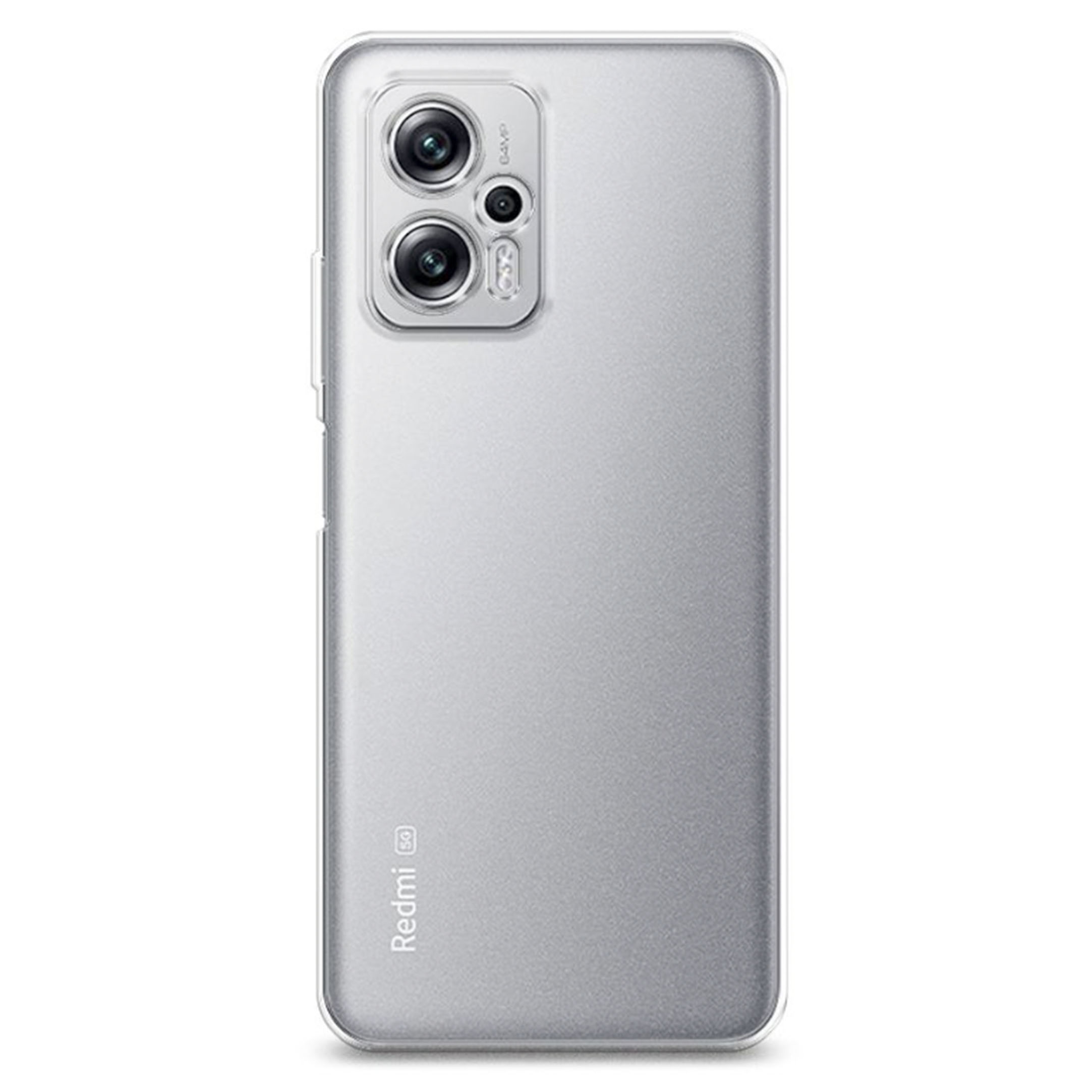 

Чехол силиконовый для Poco X4 GT/Note 11T Pro, с защитой камеры, X-case, прозрачный