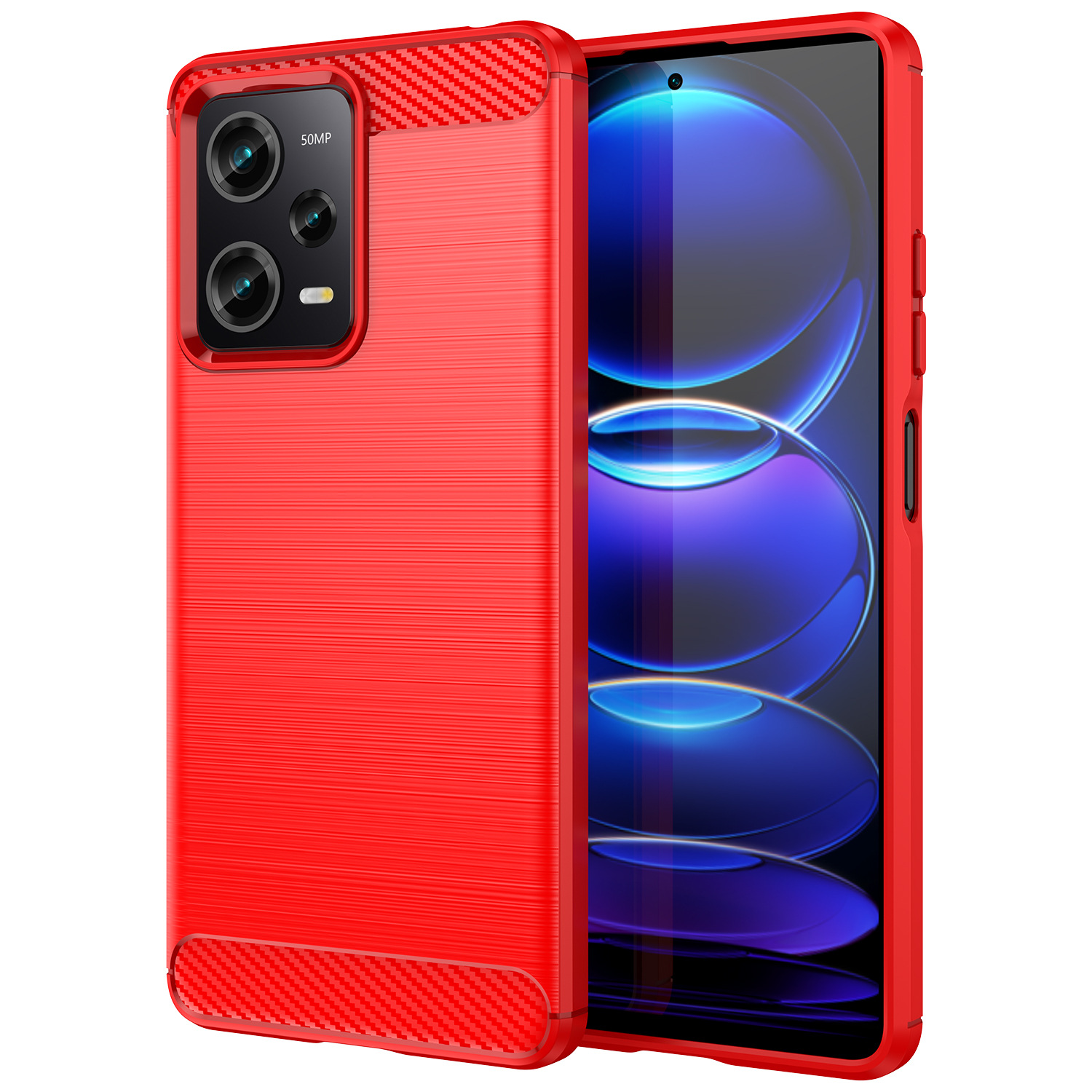 

Чехол MyPads для Xiaomi Redmi Note 12 Pro красный (233421)